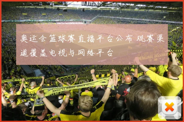 奥运会篮球赛直播平台公布 观赛渠道覆盖电视与网络平台